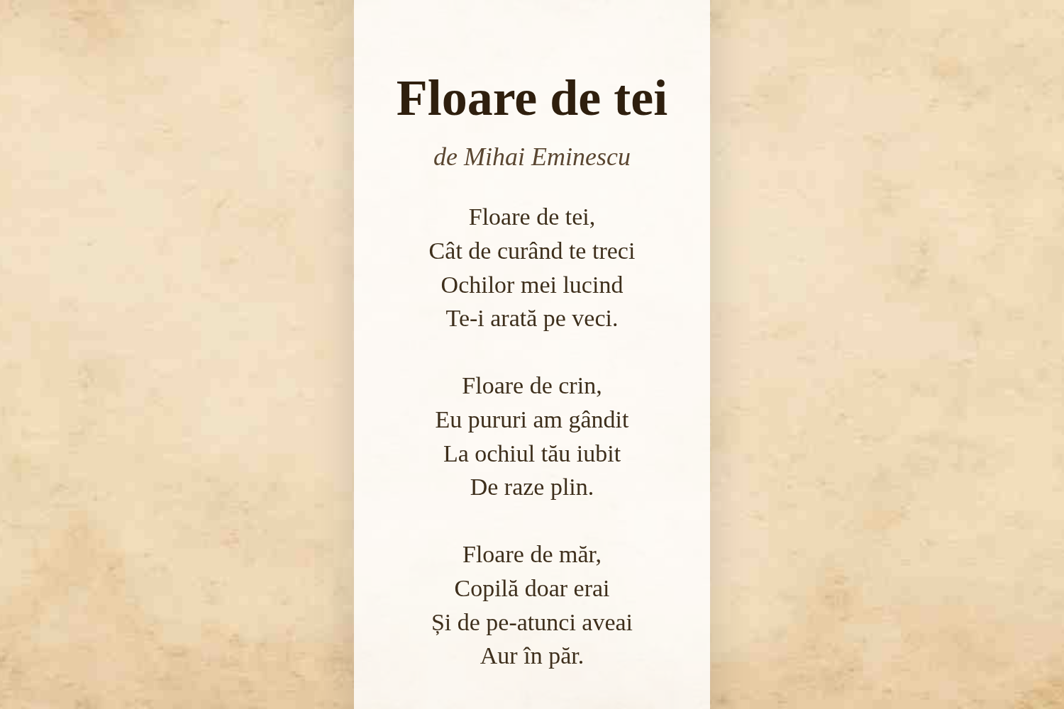 Floare de tei