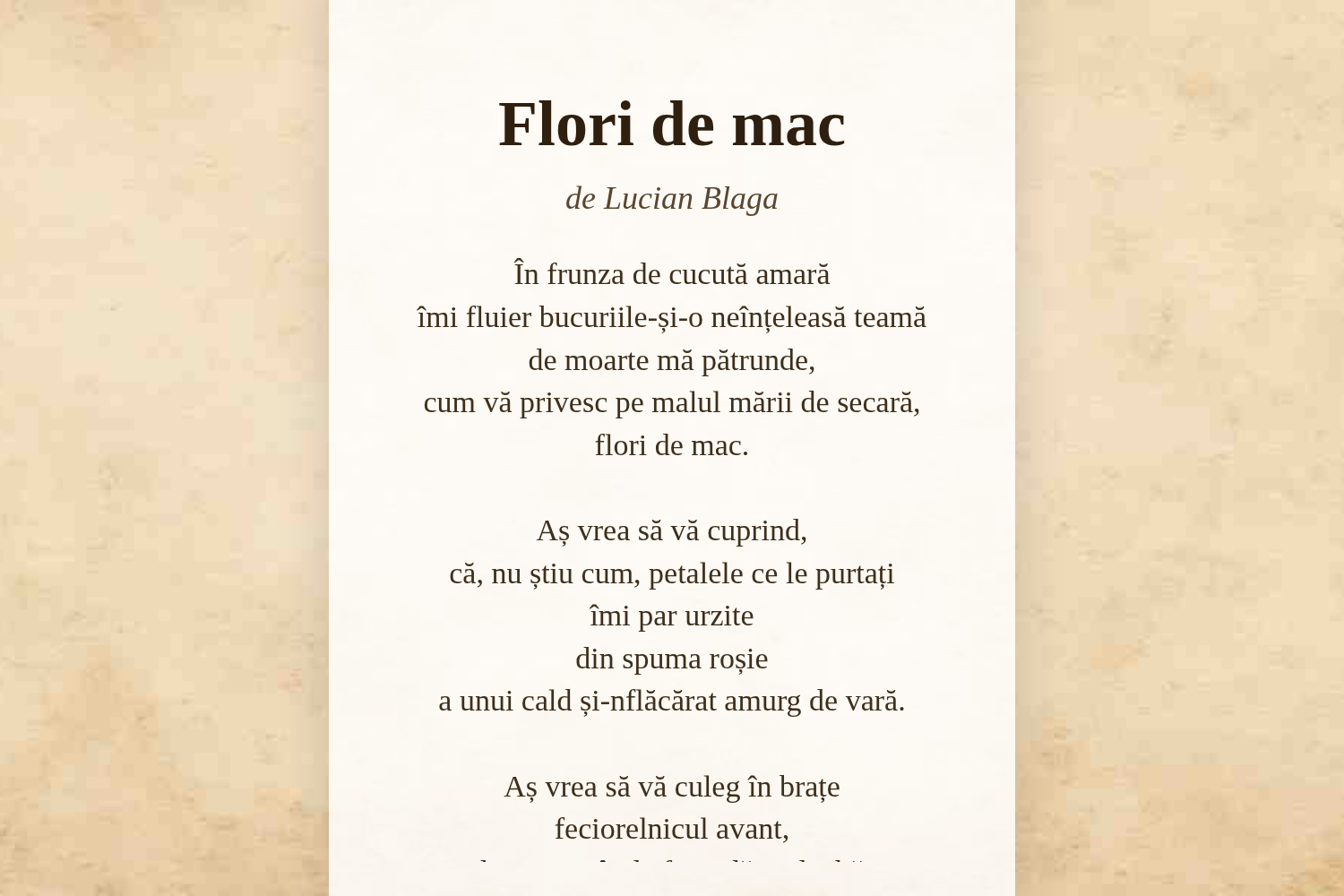 Flori de mac