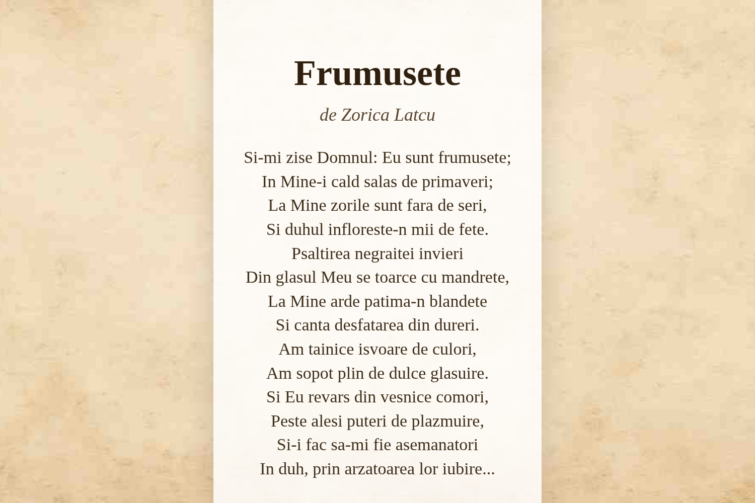 Frumusete