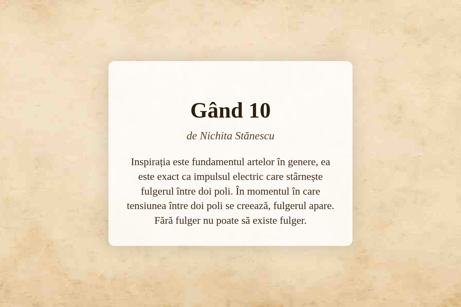 Gând 10