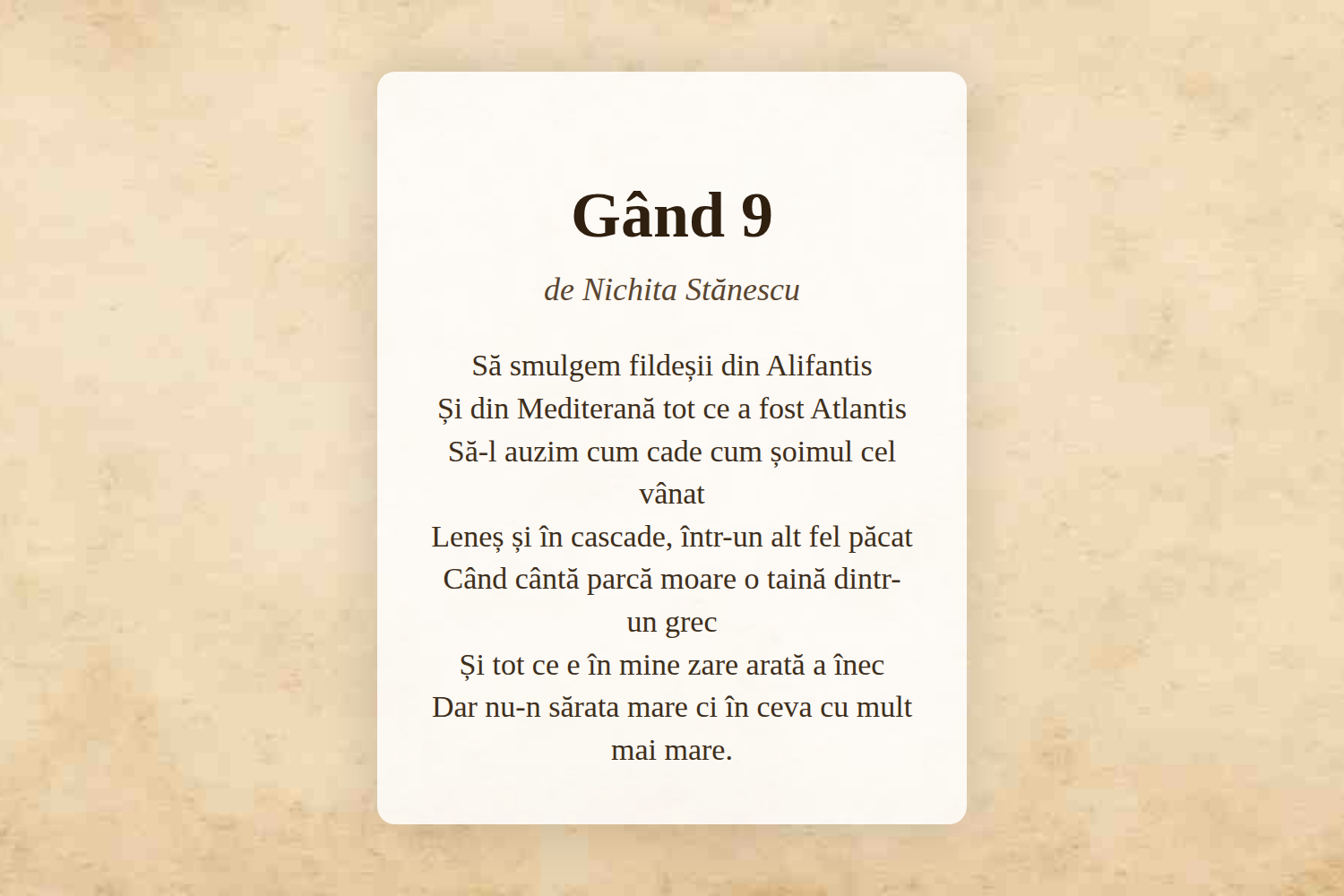 Gând 9