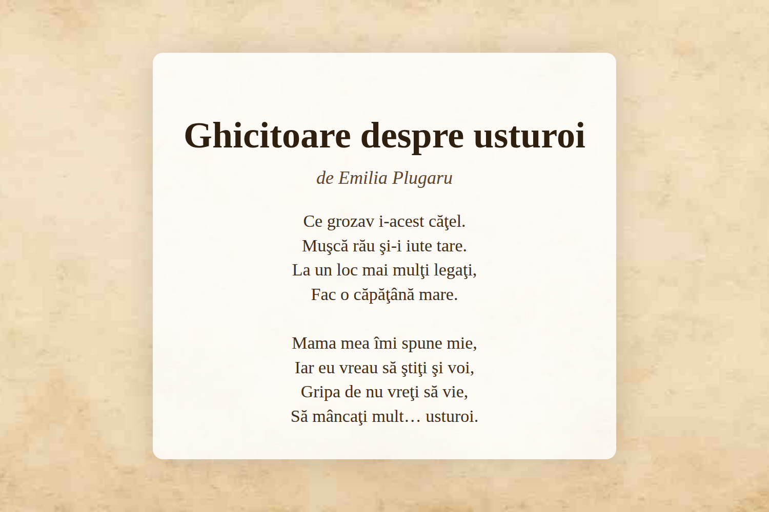 Ghicitoare despre usturoi