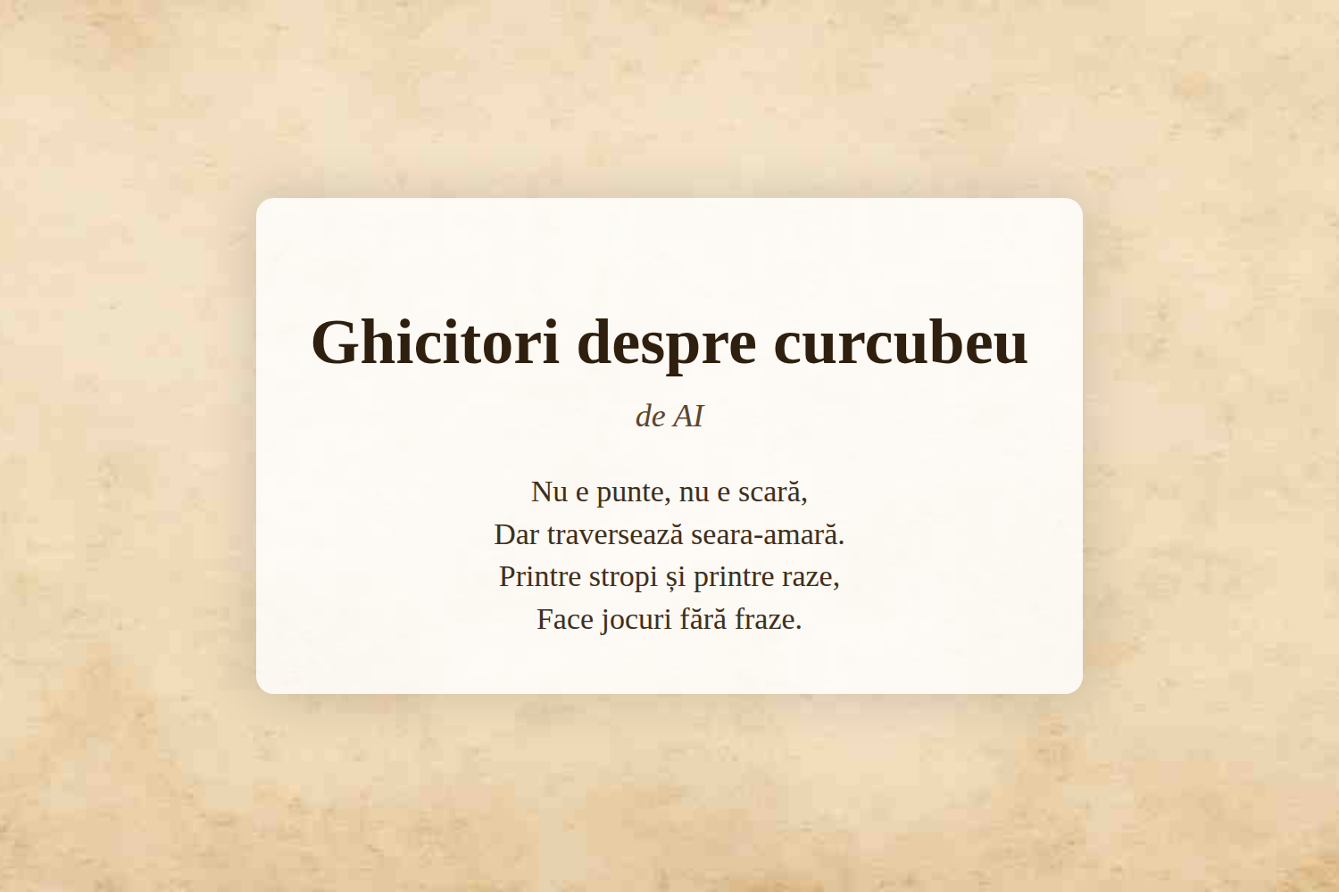 Ghicitori despre curcubeu