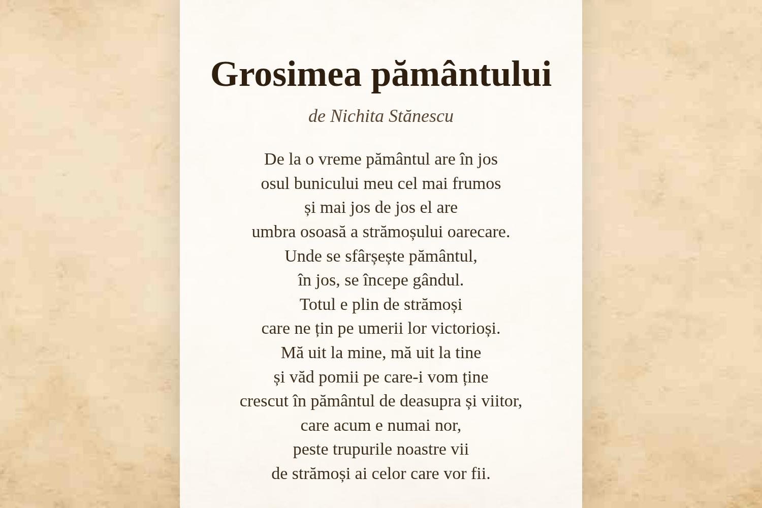 Grosimea pământului