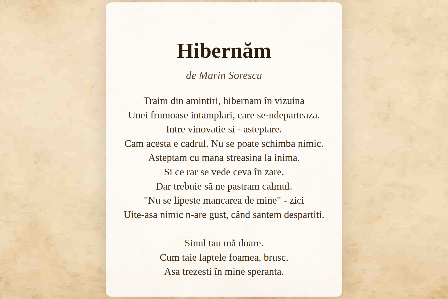 Hibernăm