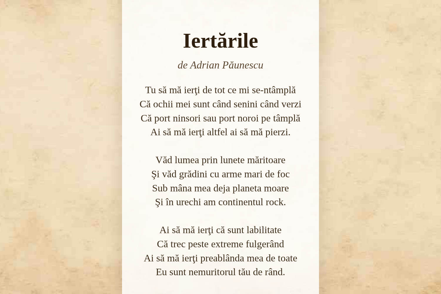 Iertările