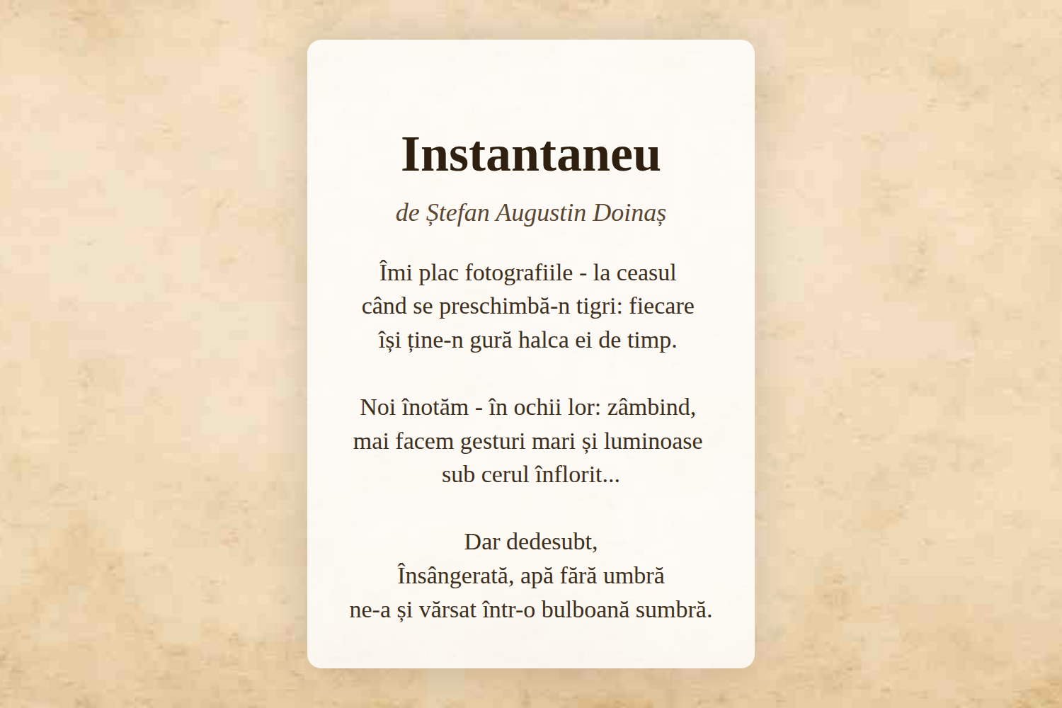 Instantaneu