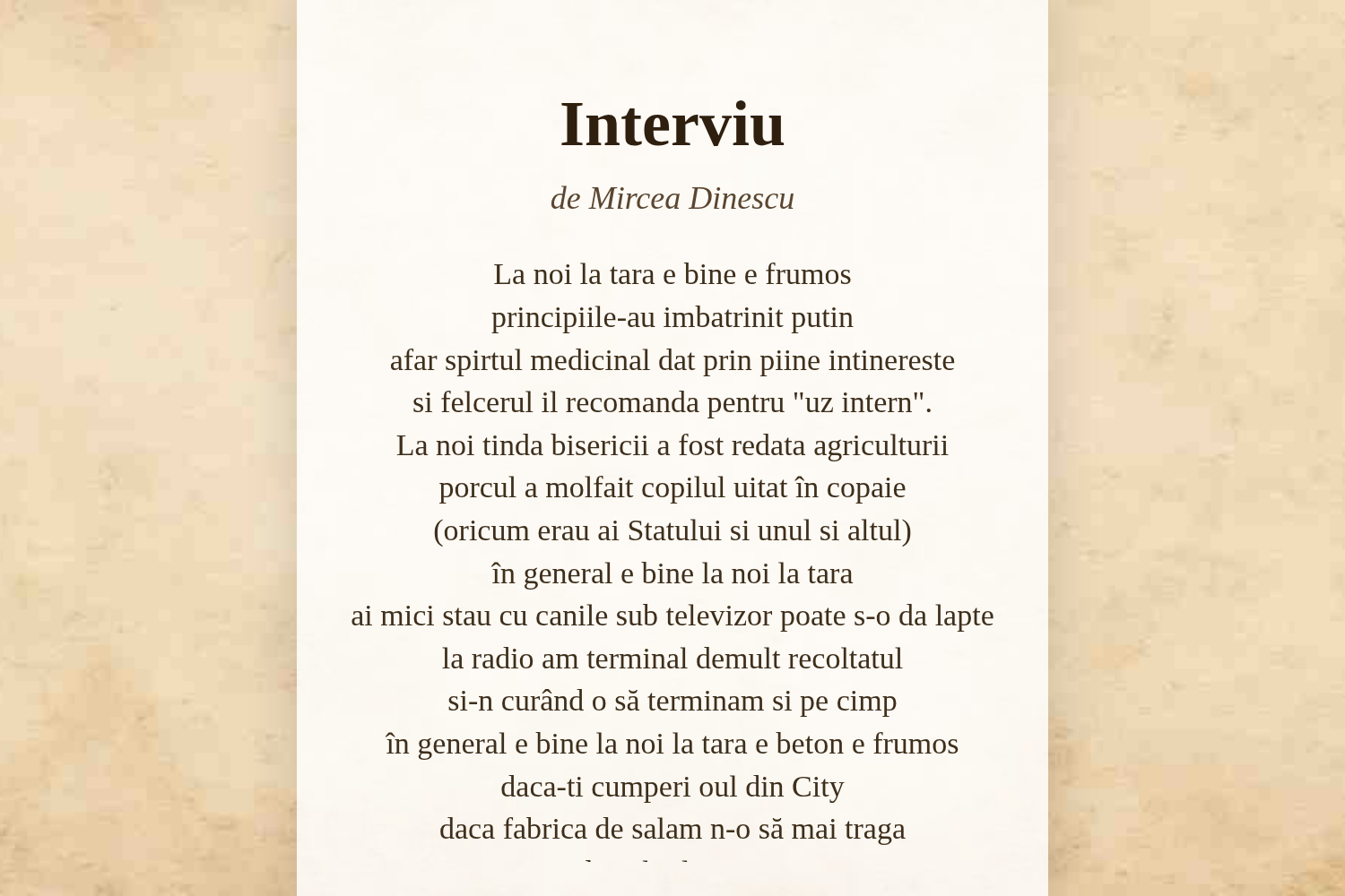 Interviu