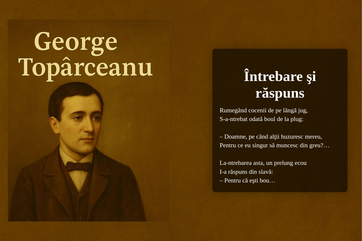 Întrebare şi răspuns