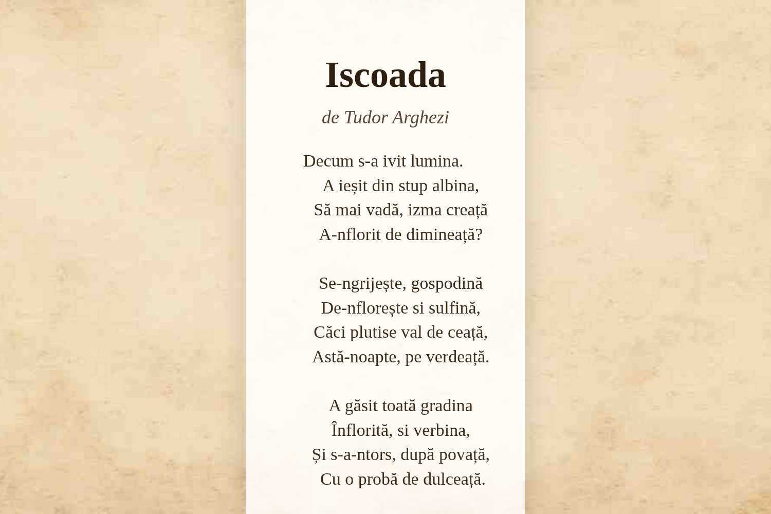 Iscoada