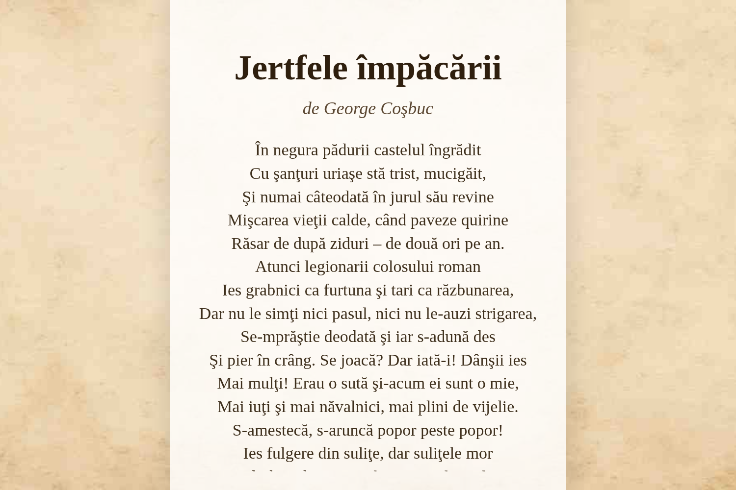 Jertfele împăcării