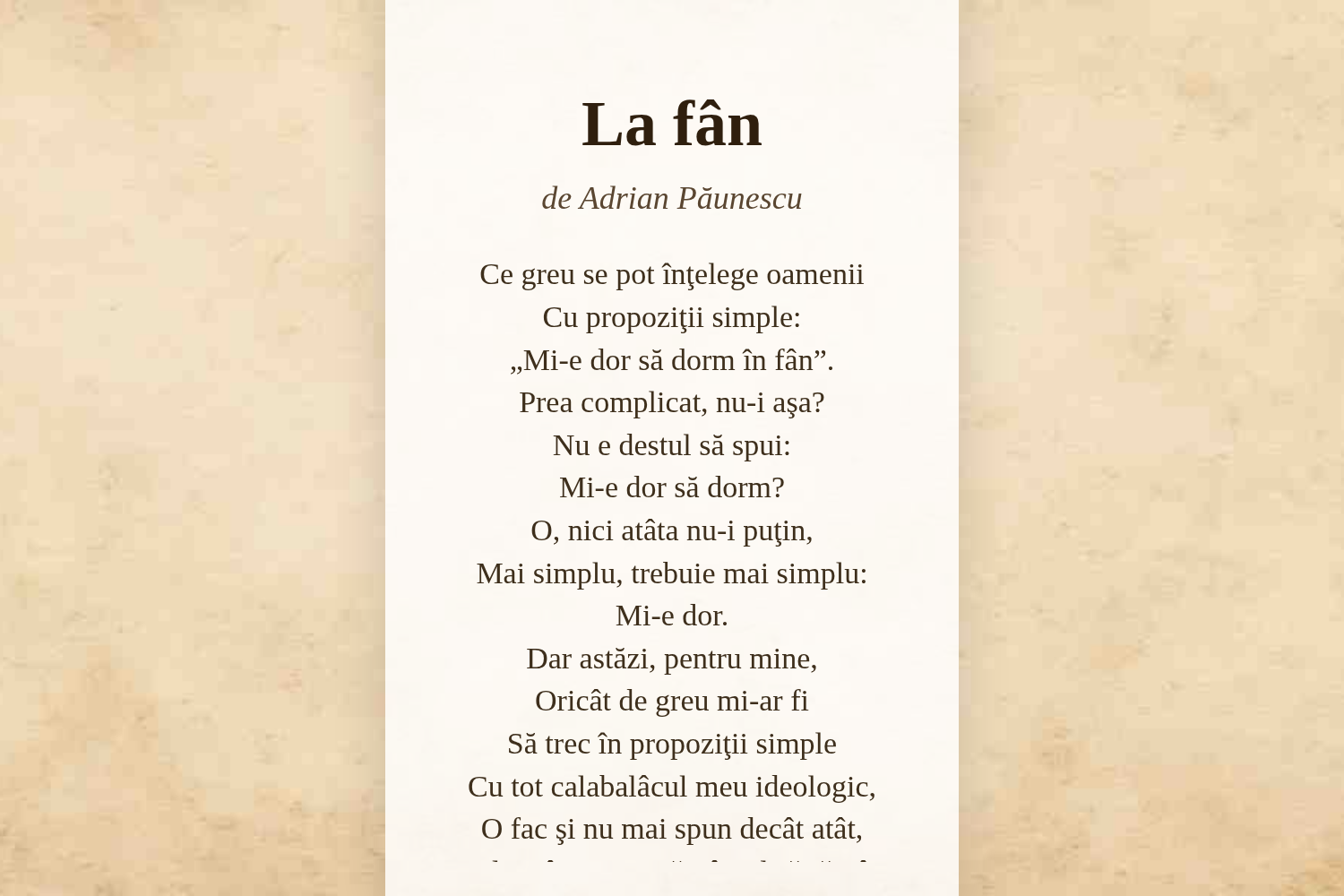 La fân
