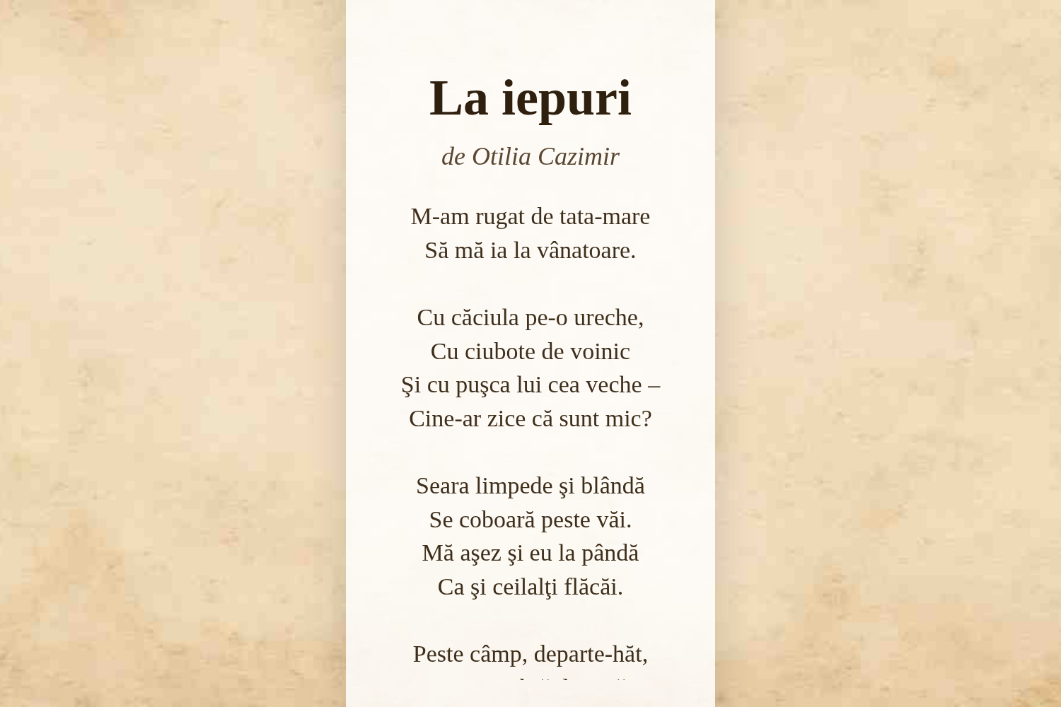 La iepuri
