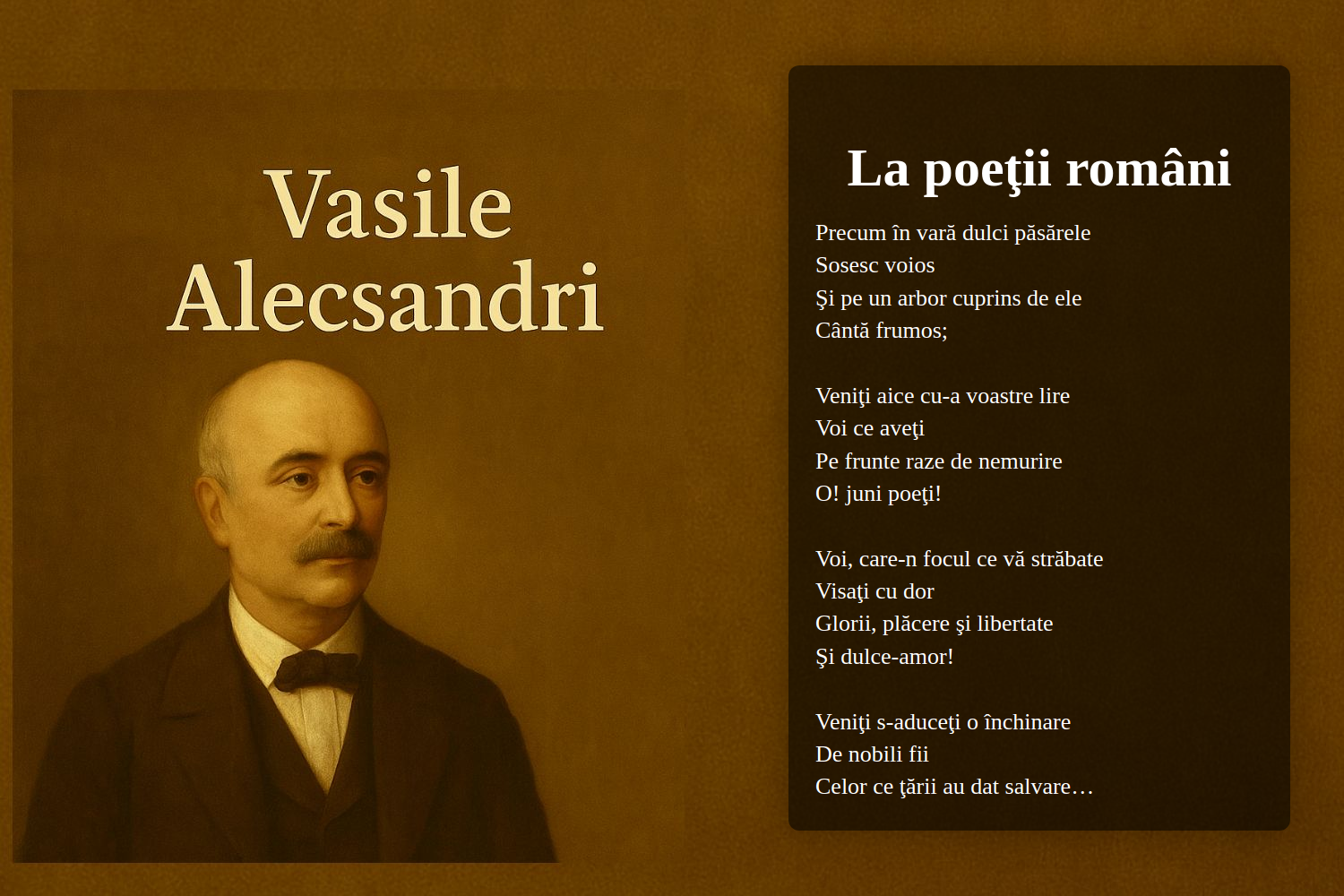 La poeţii români