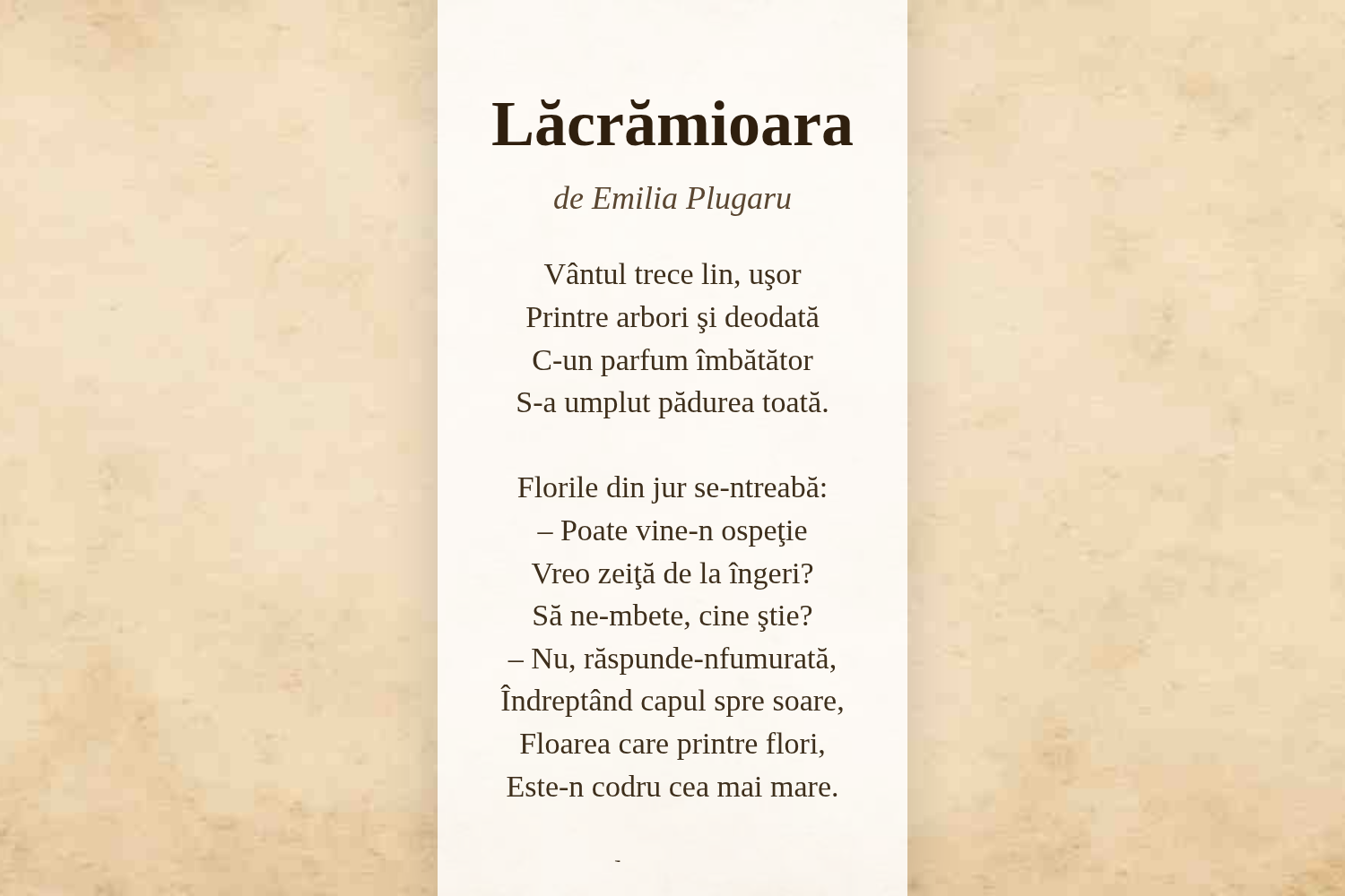 Lăcrămioara