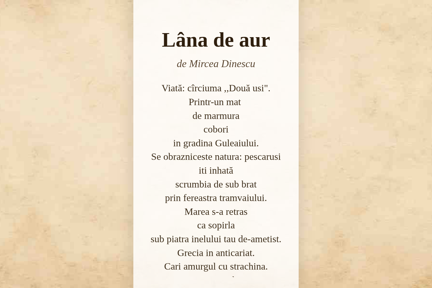 Lâna de aur