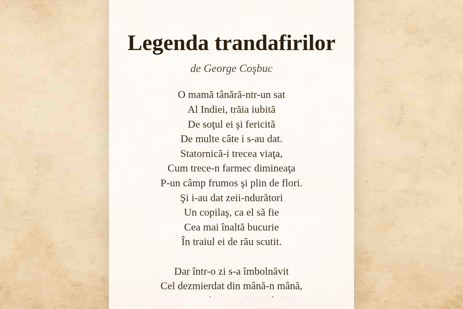 Legenda trandafirilor
