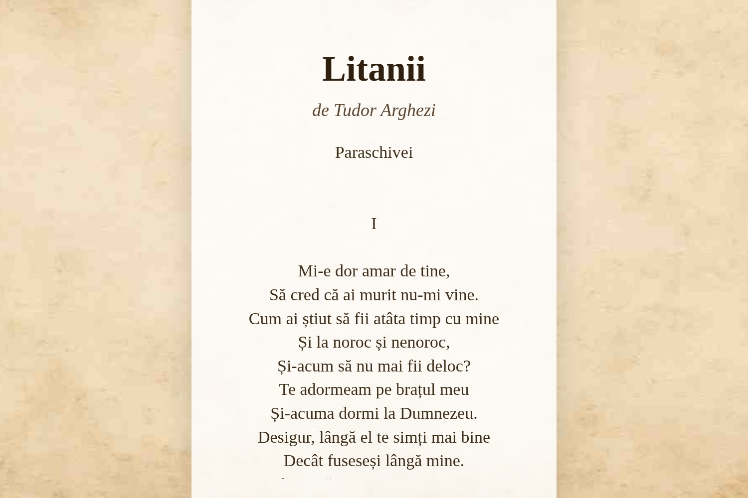 Litanii