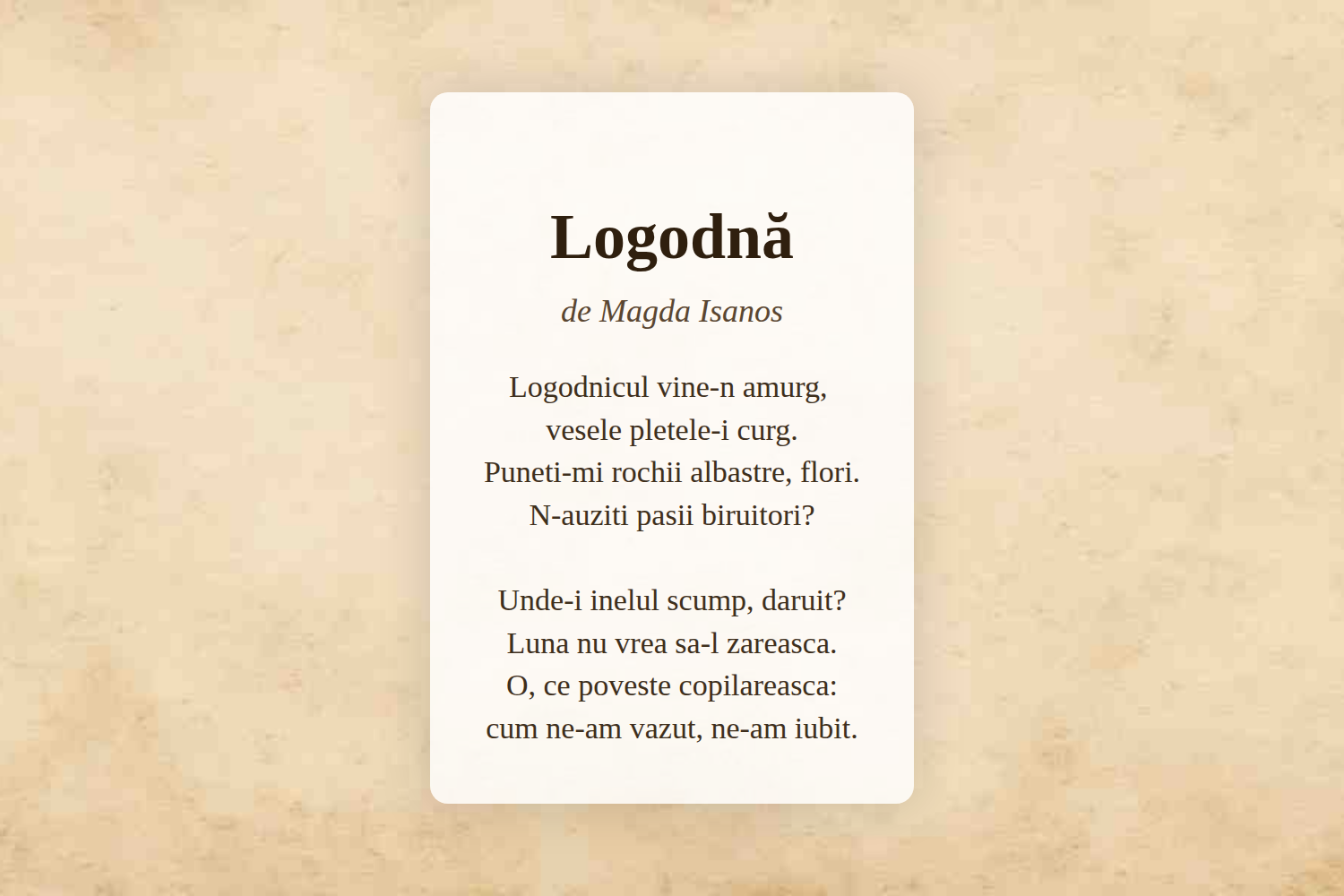 Logodnă