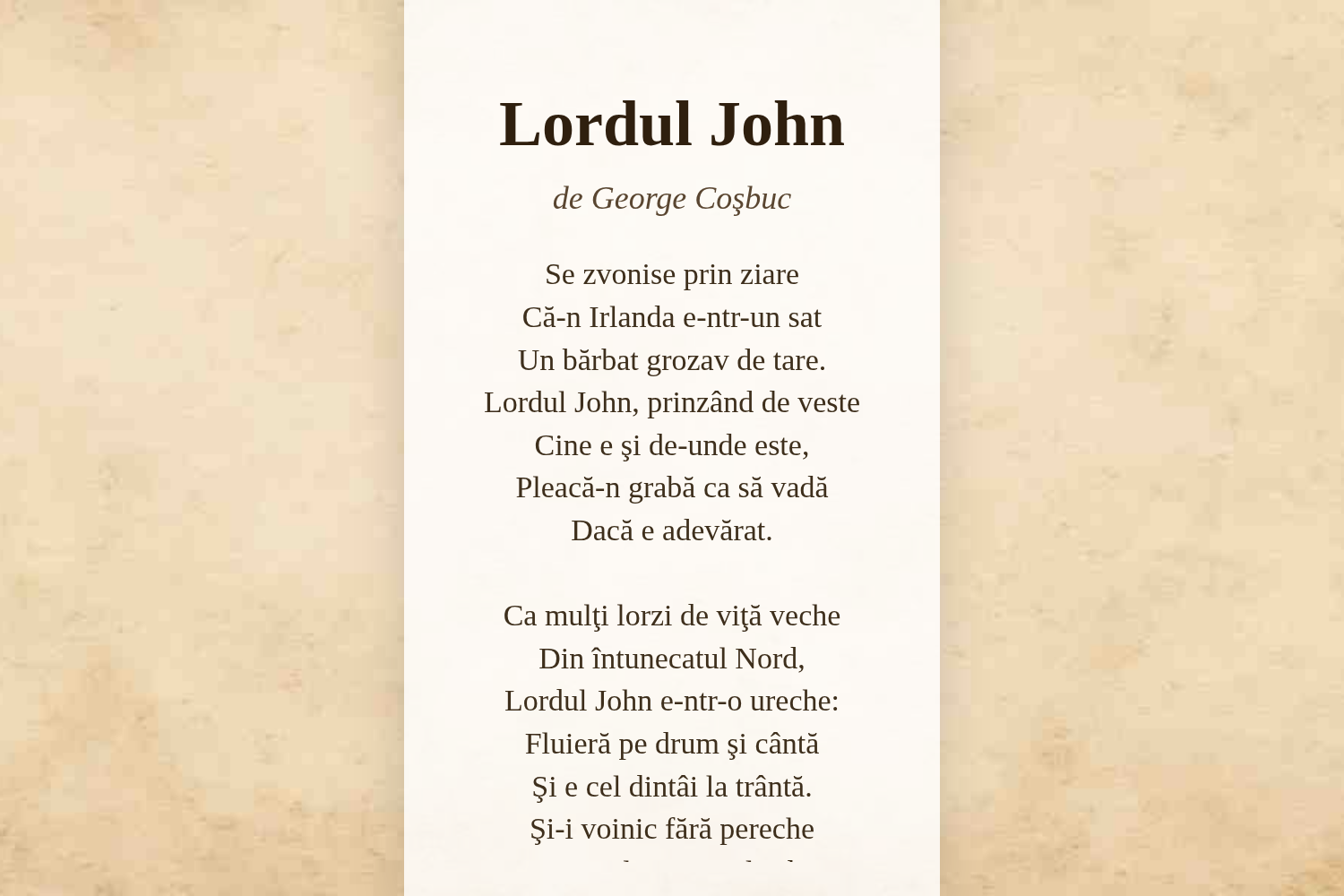 Lordul John
