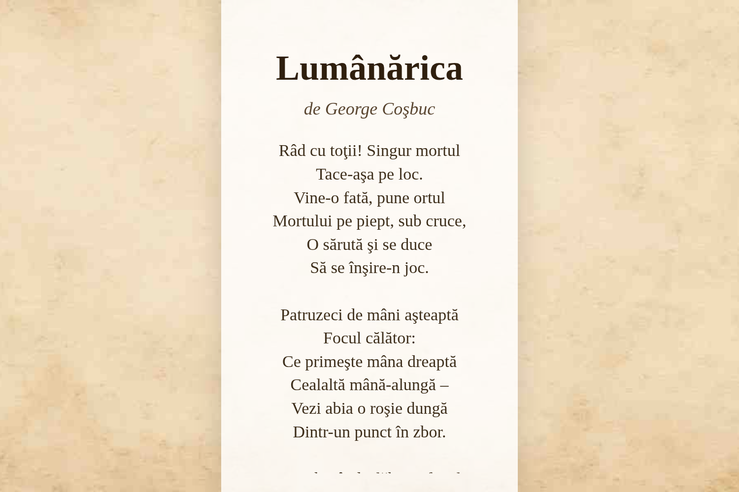 Lumânărica