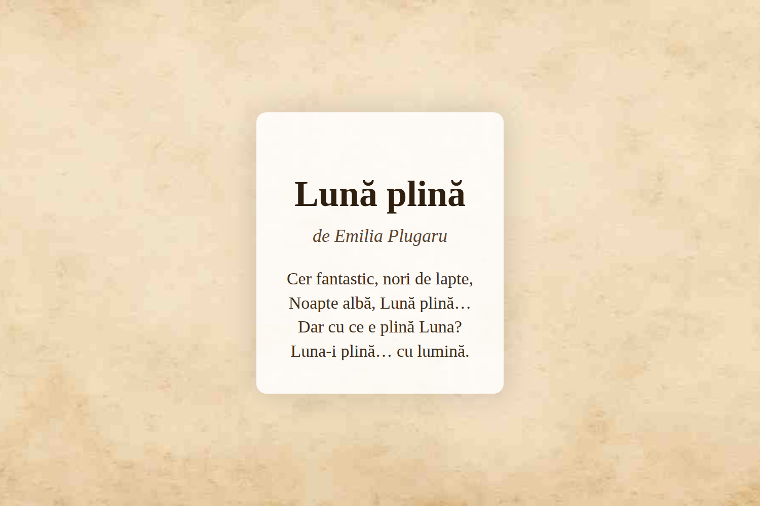 Lună plină