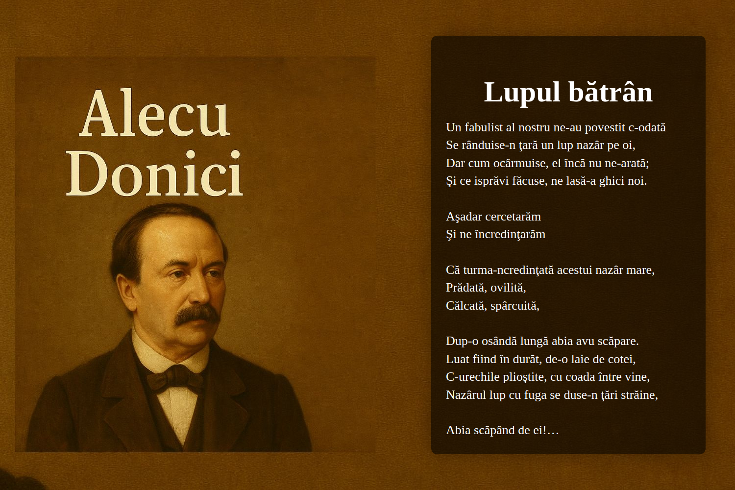 Lupul bătrân