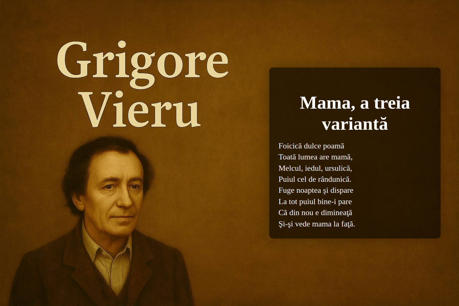Mama, a treia variantă