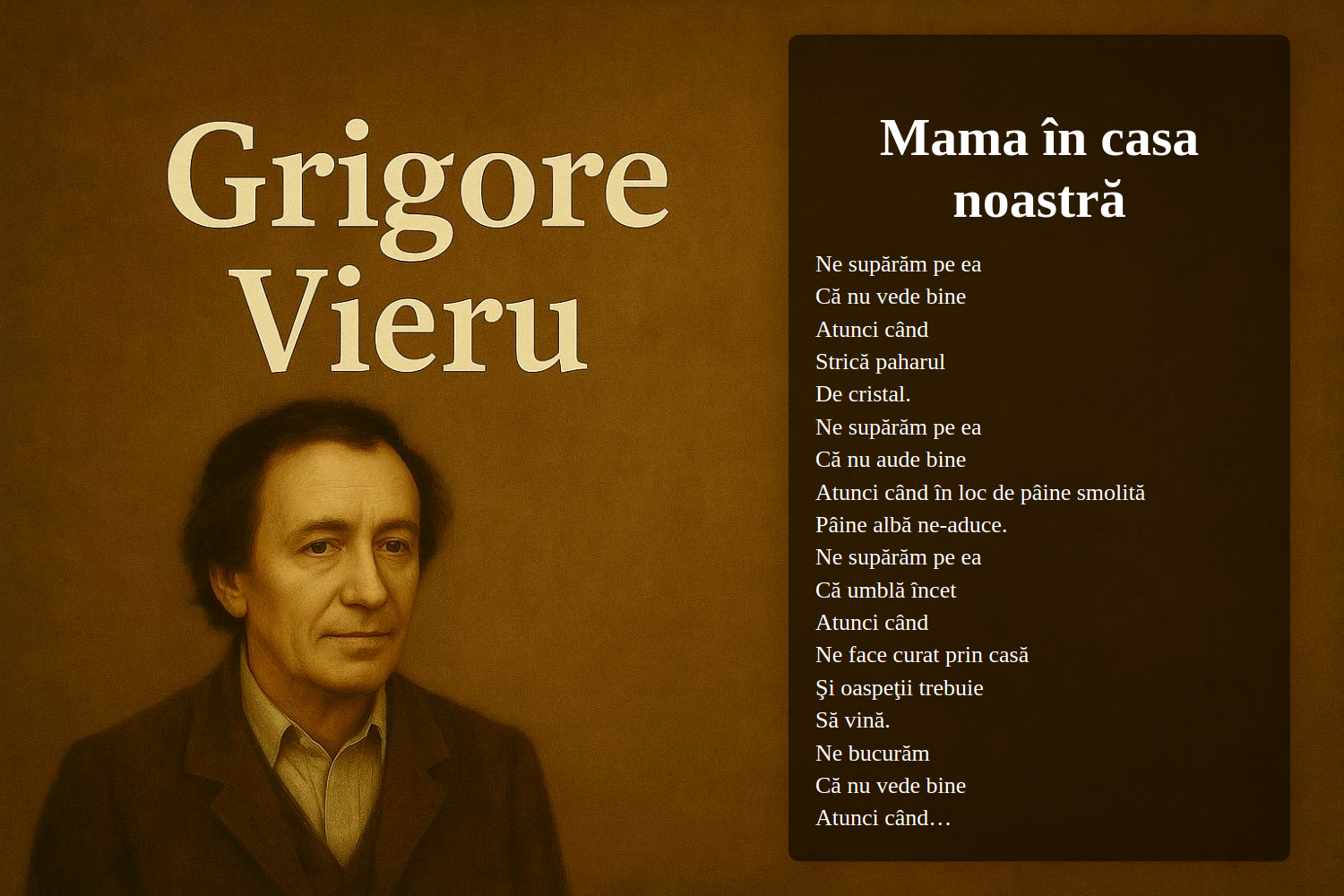 Mama în casa noastră
