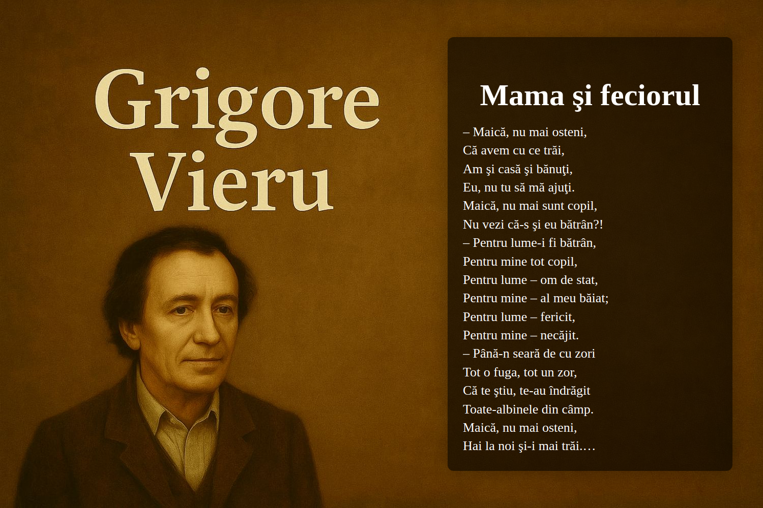 Mama şi feciorul