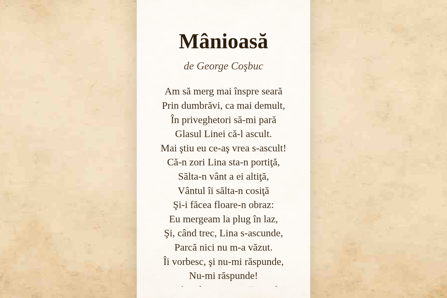 Mânioasă