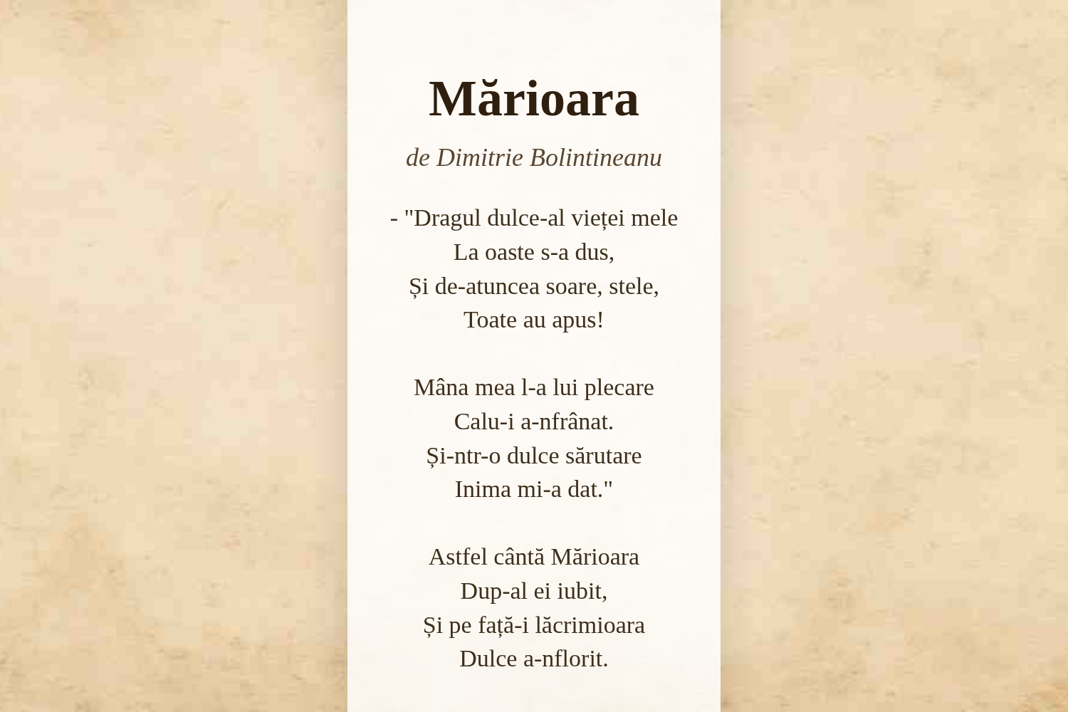 Mărioara
