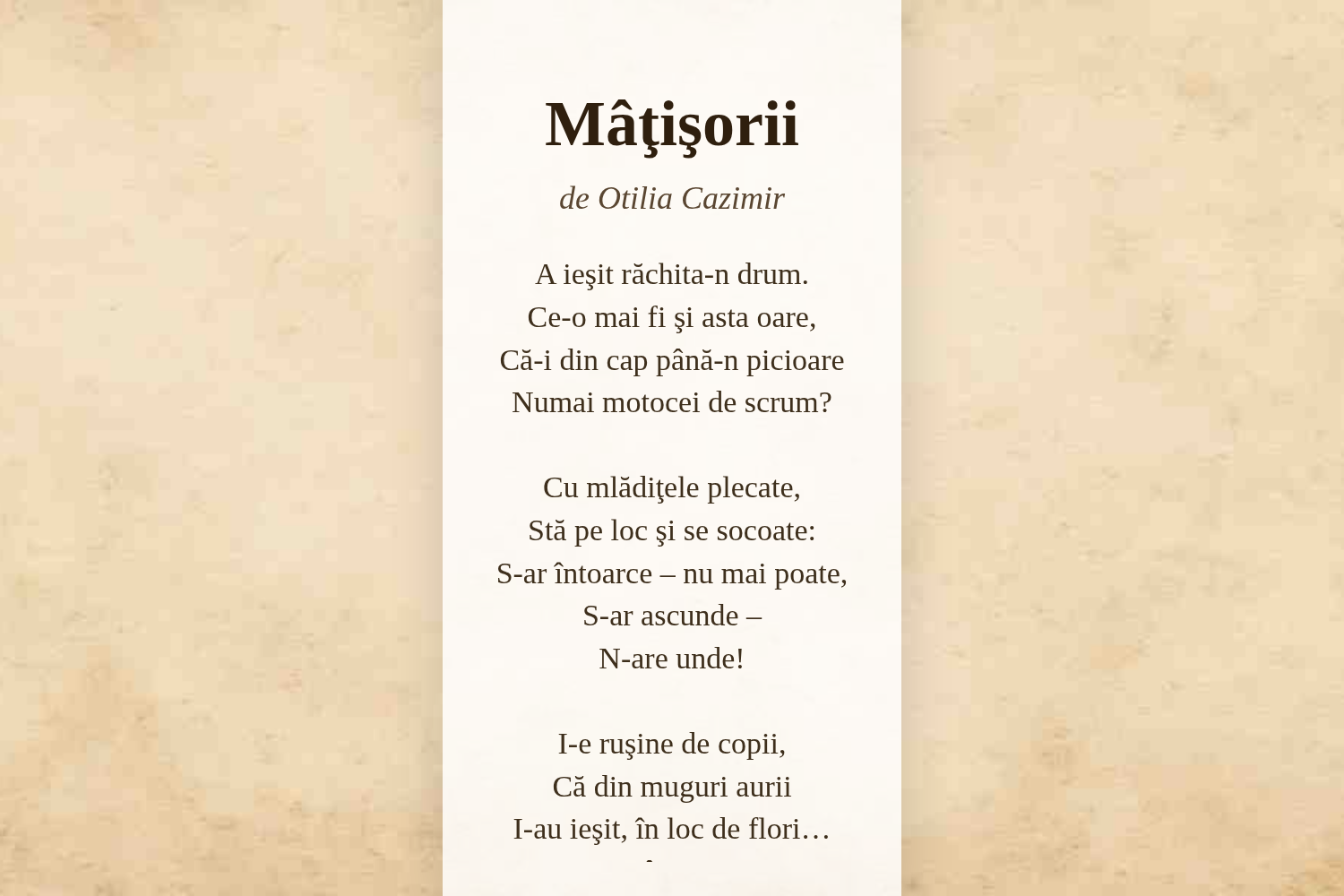Mâţişorii