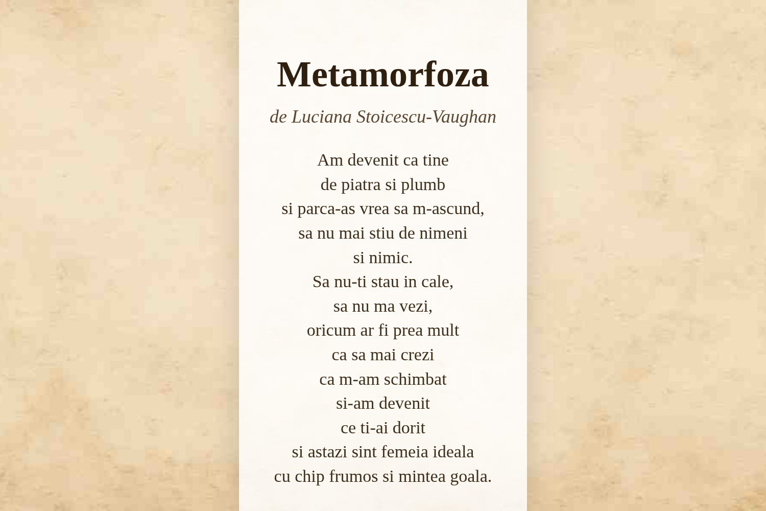 Metamorfoza