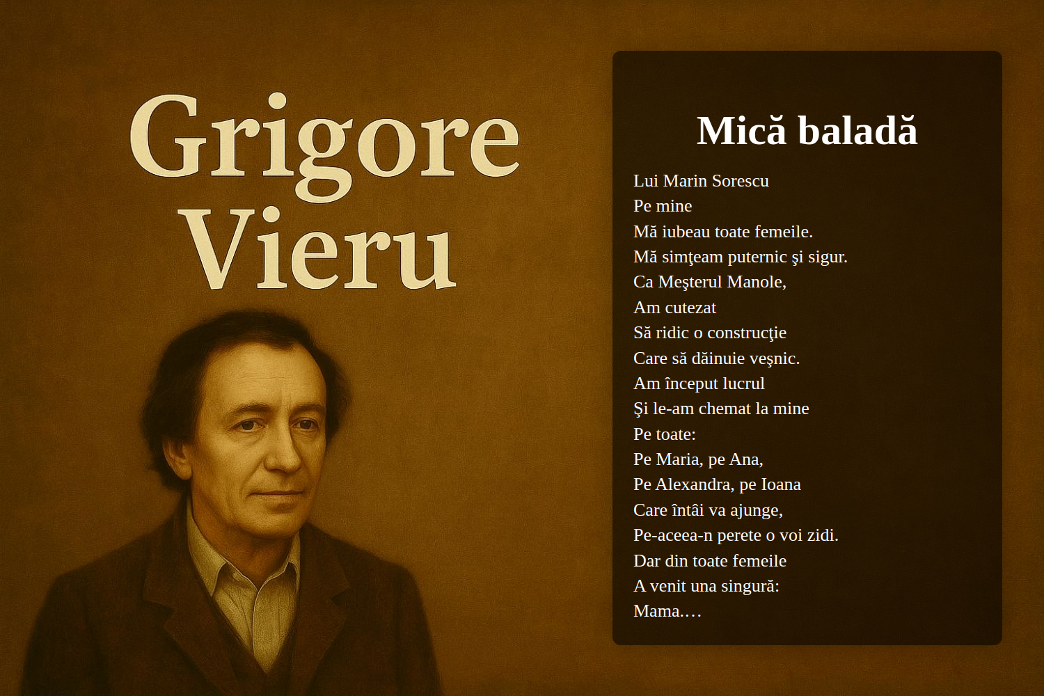 Mică baladă