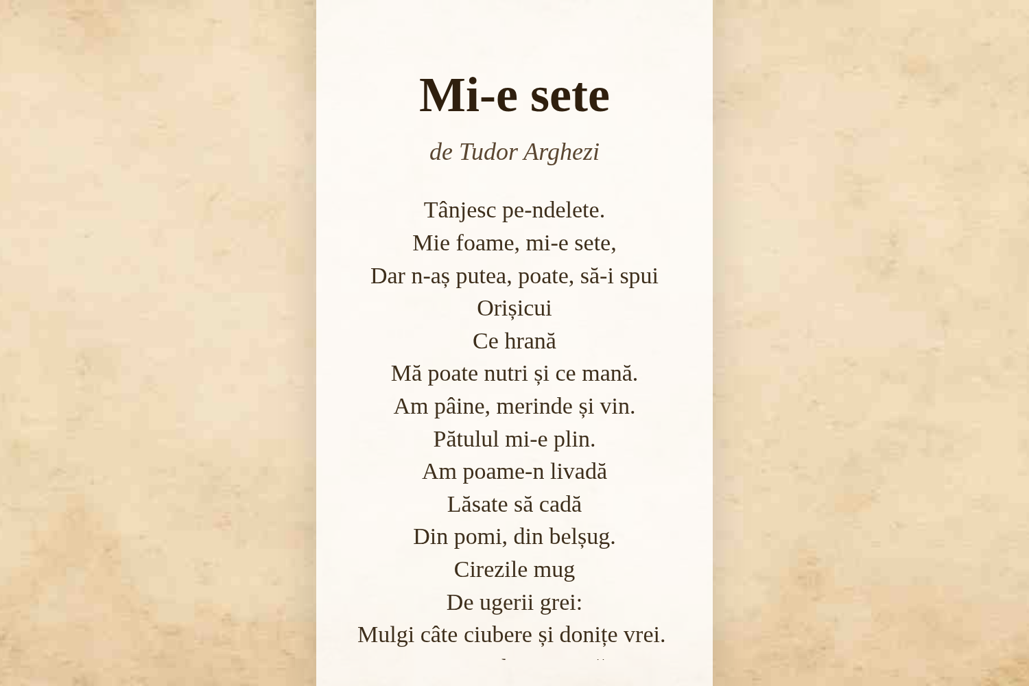 Mi-e sete