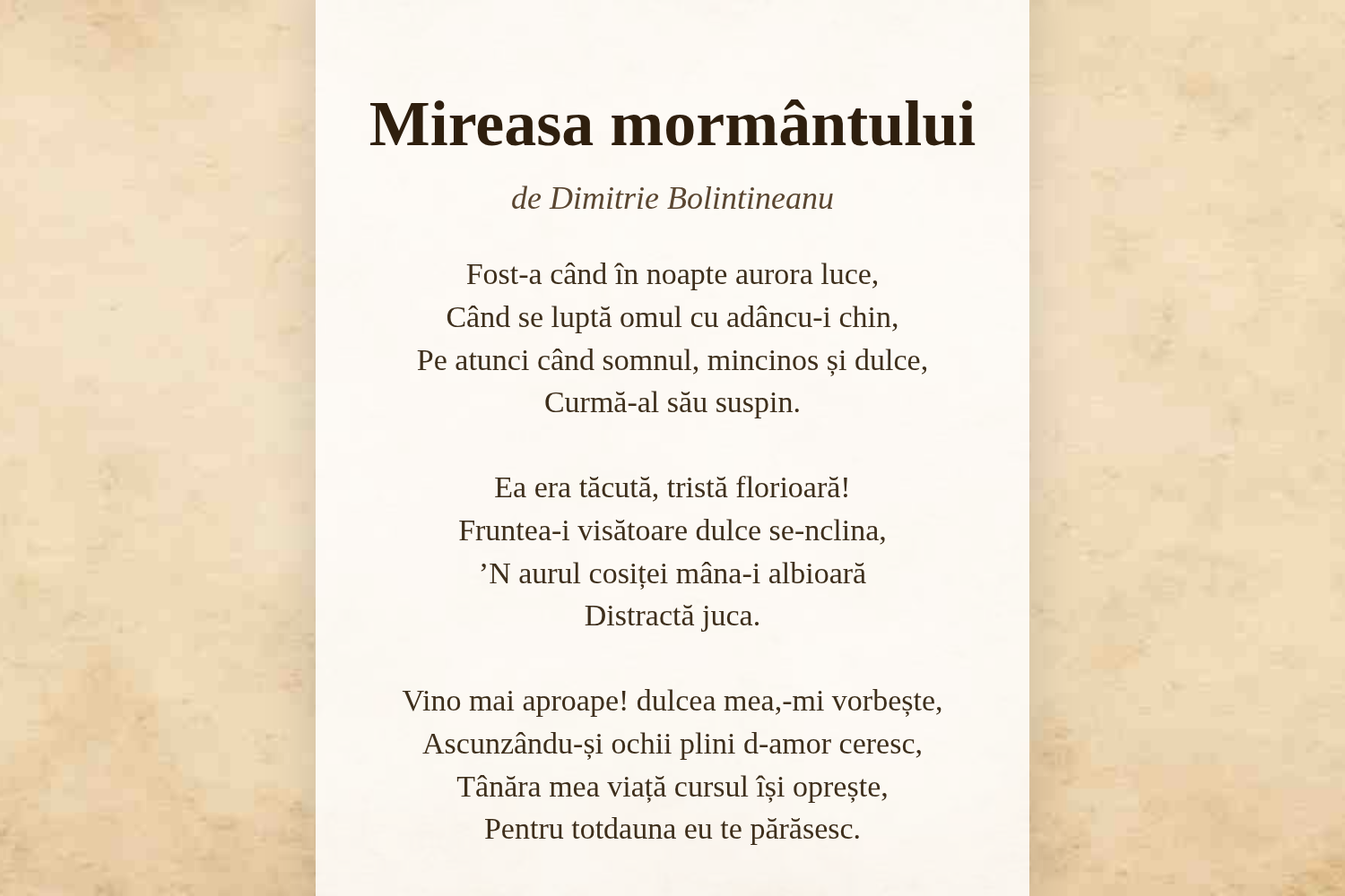 Mireasa mormântului