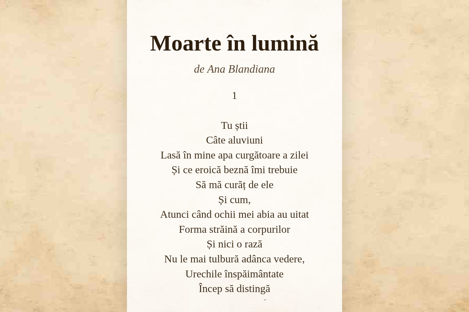 Moarte în lumină