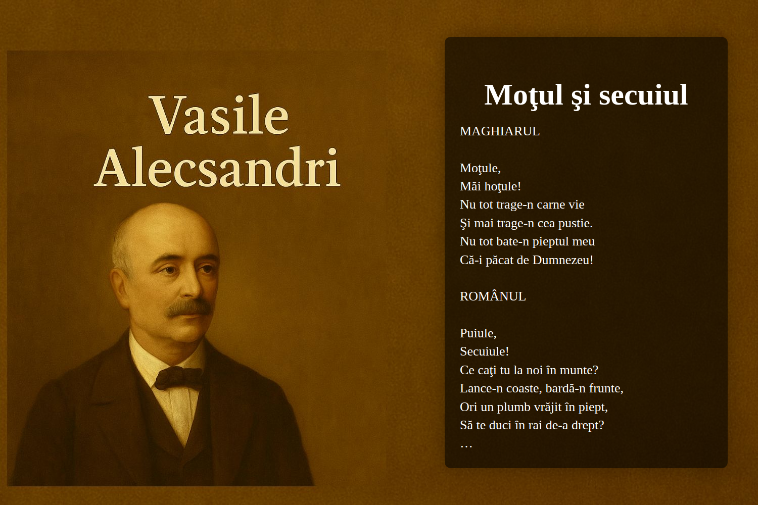 Moţul şi secuiul