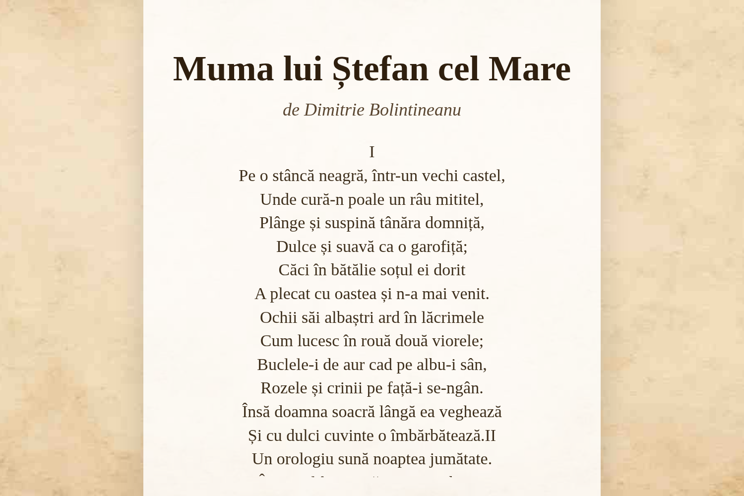 Muma lui Ștefan cel Mare