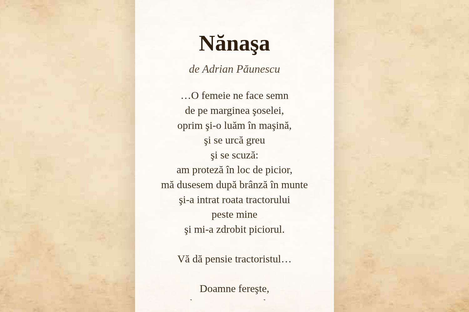 Nănaşa