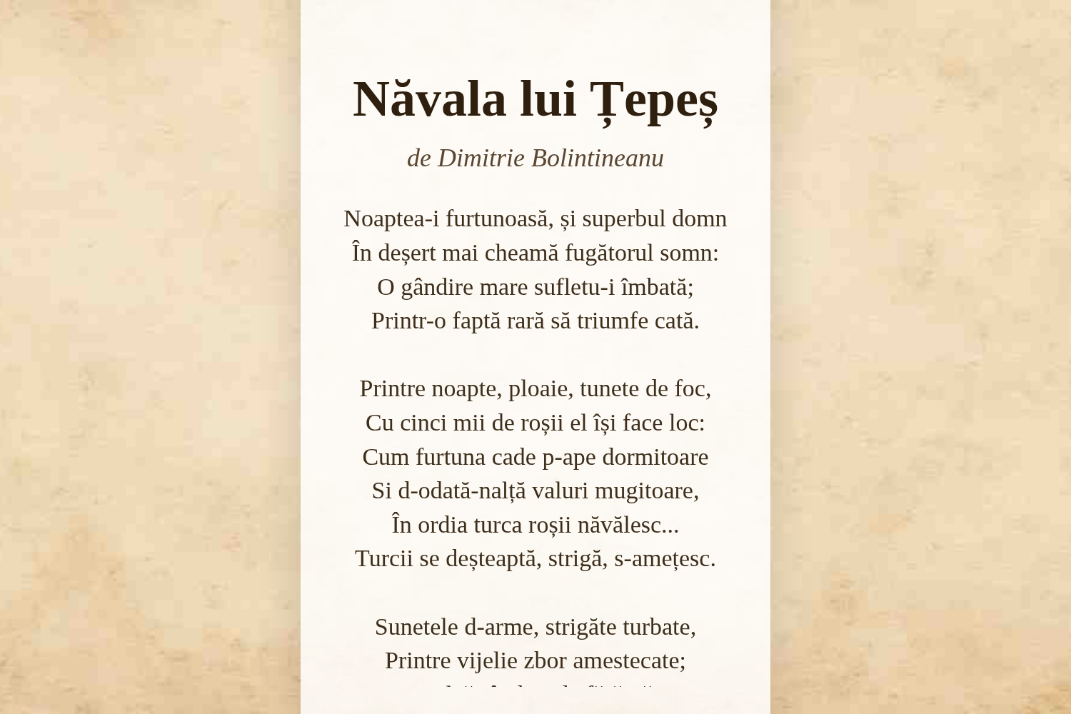 Năvala lui Țepeș