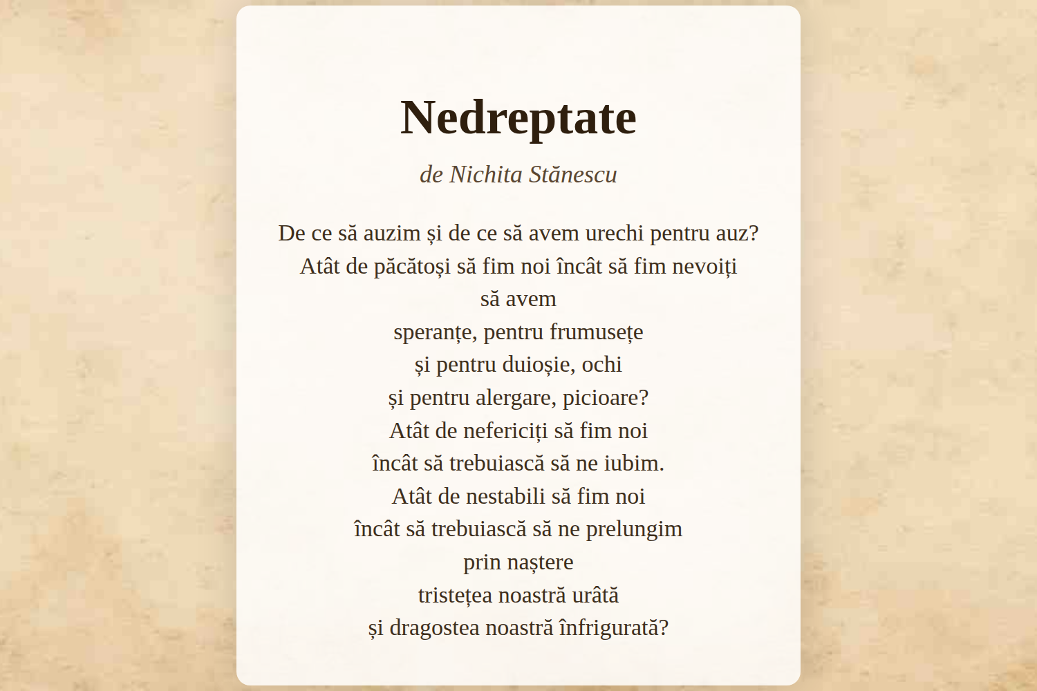 Nedreptate