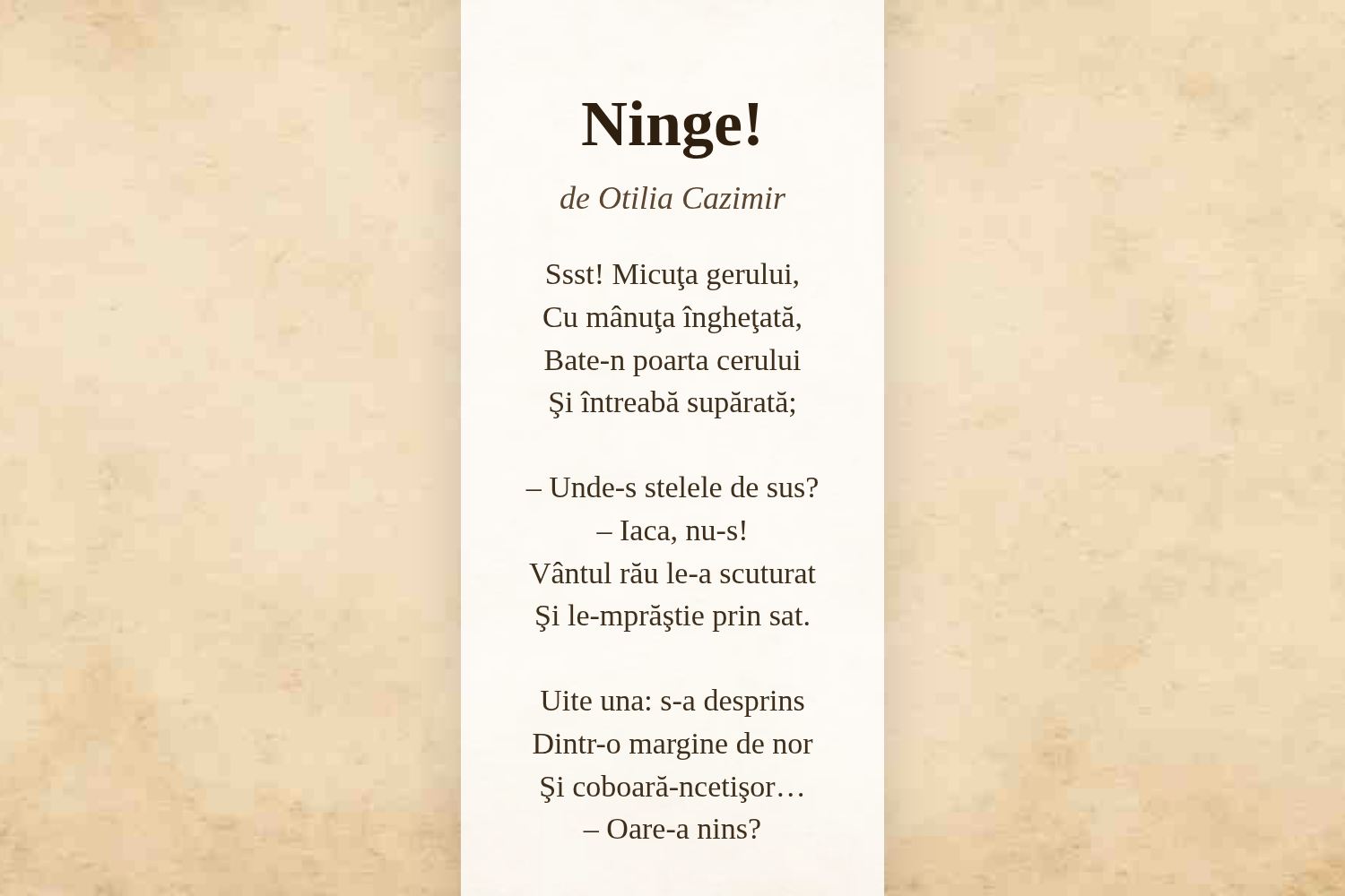 Ninge!