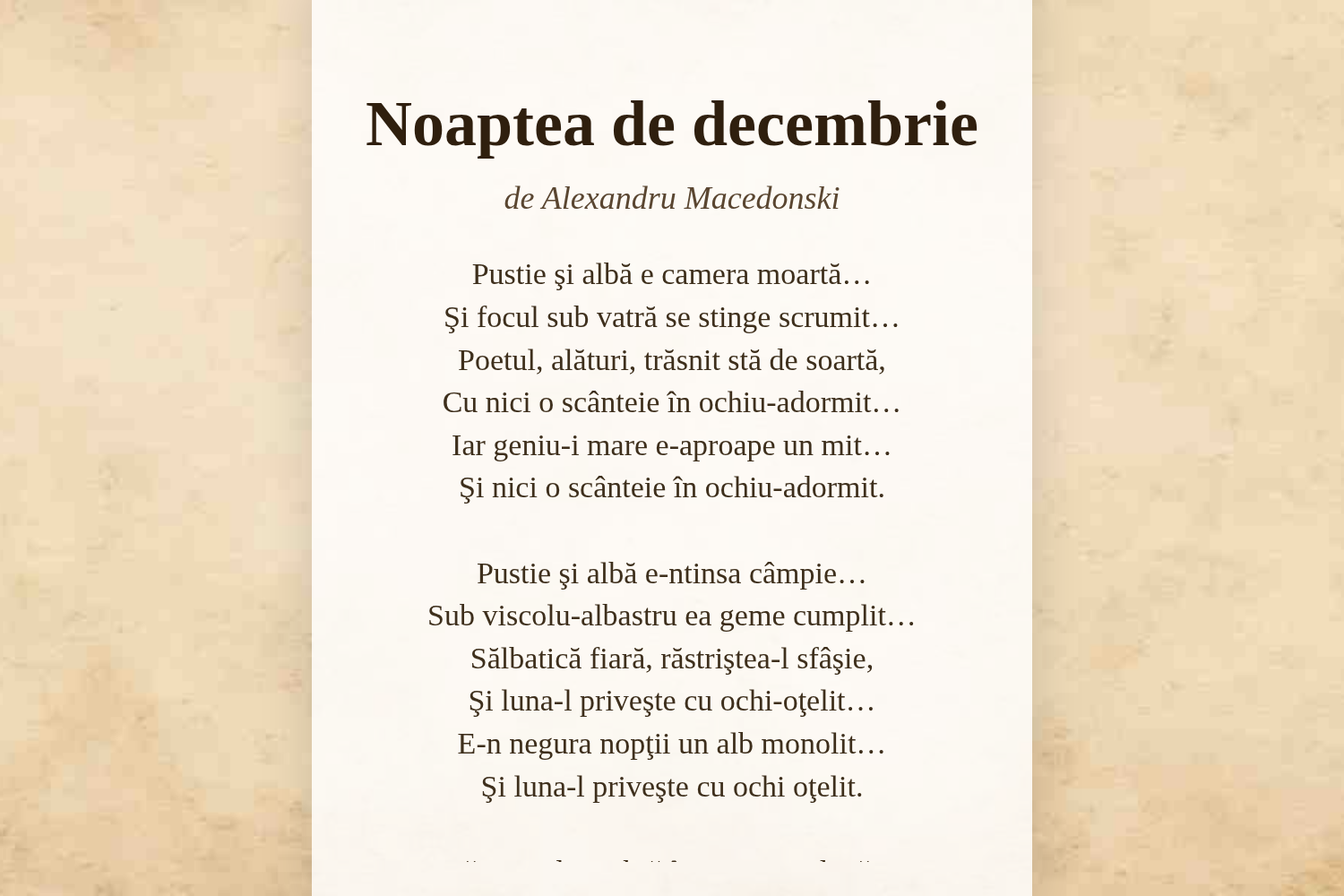 Noaptea de decembrie
