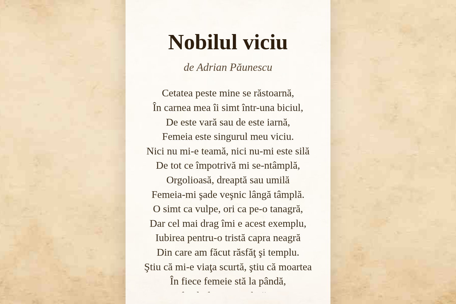 Nobilul viciu