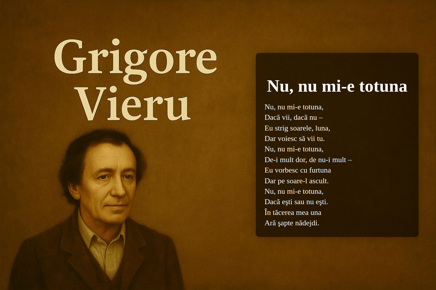 Nu, nu mi-e totuna