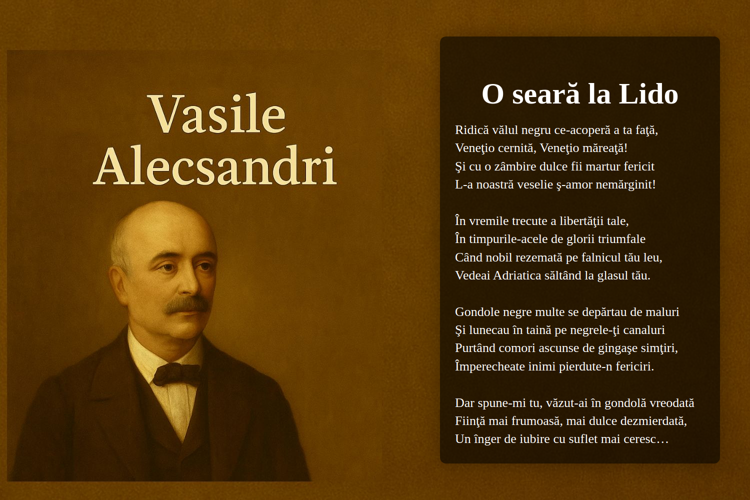 O seară la Lido