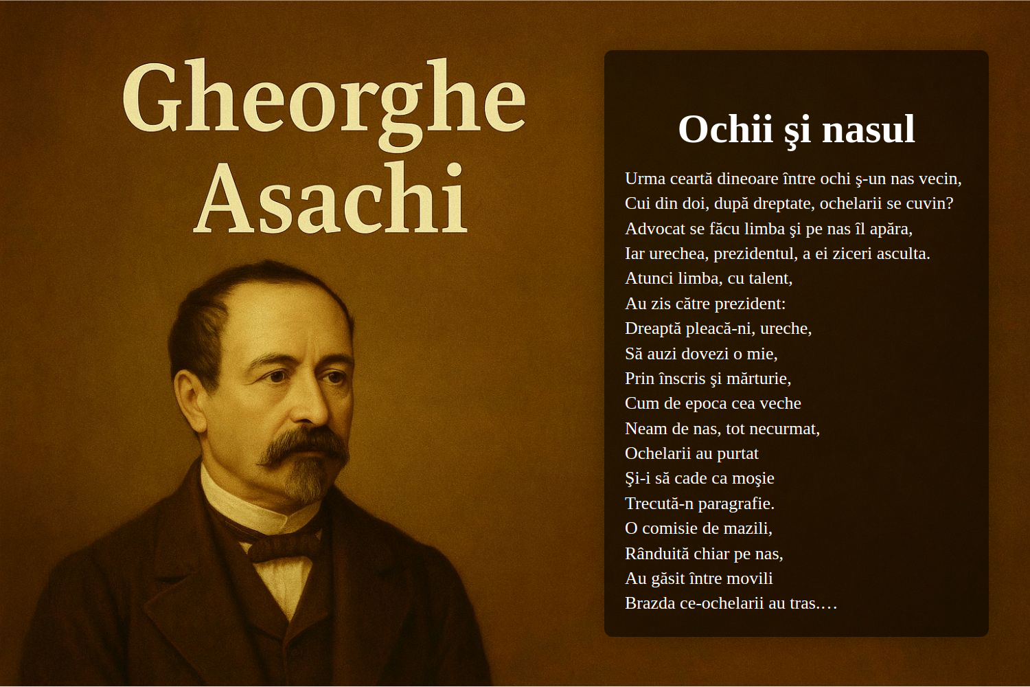 Ochii şi nasul