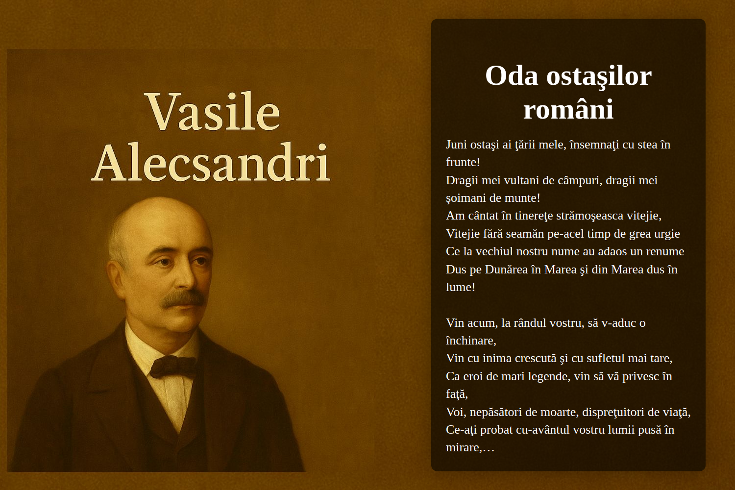 Oda ostaşilor români